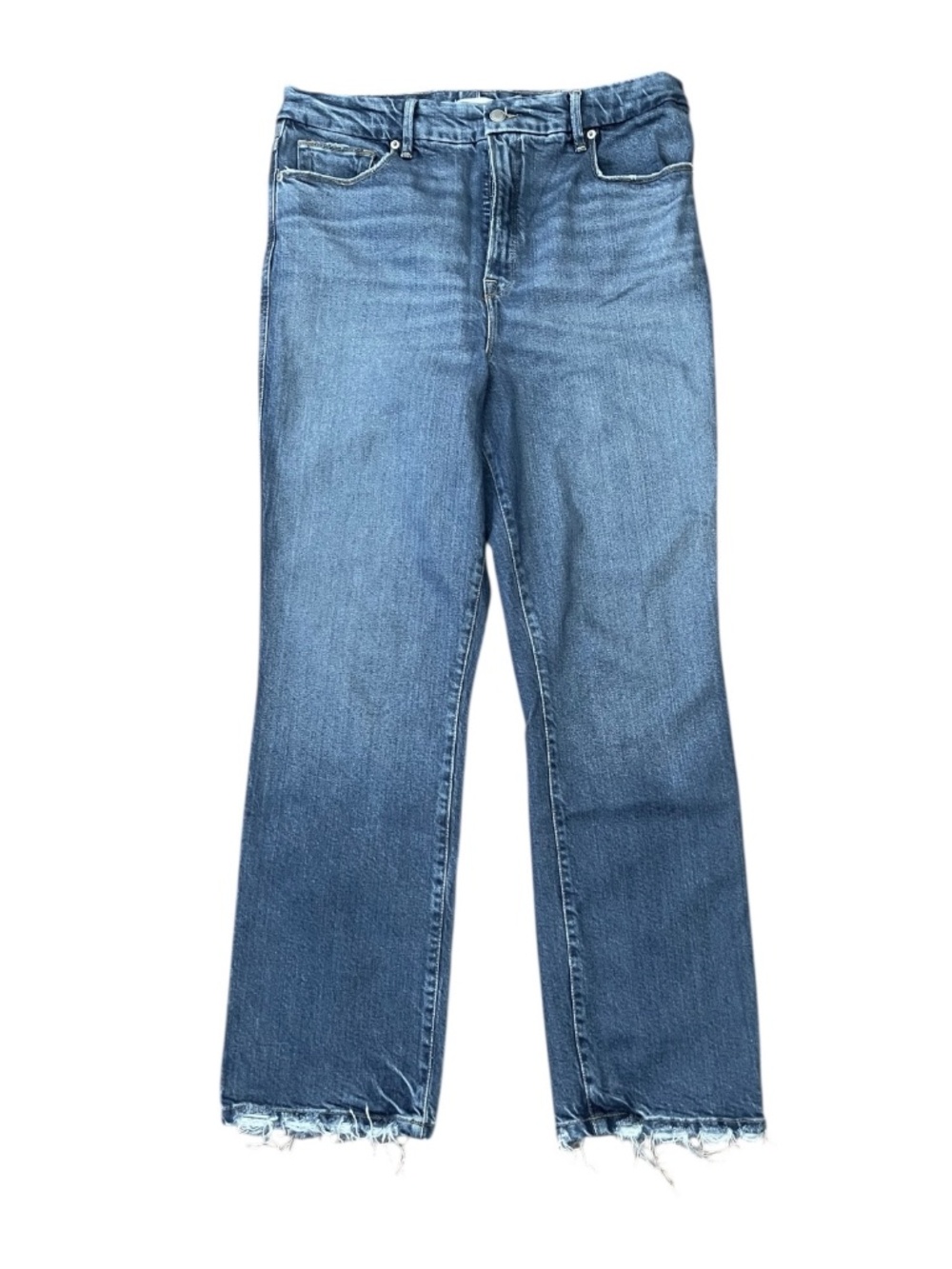 Good American Good Curve Straight Jeans Indigo - Picture 2 of 10